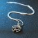 Набор украшений Роза Винтаж: кулон, серьги, кольцо