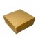 Подарункова коробка золота квадрат (для біжутерії)