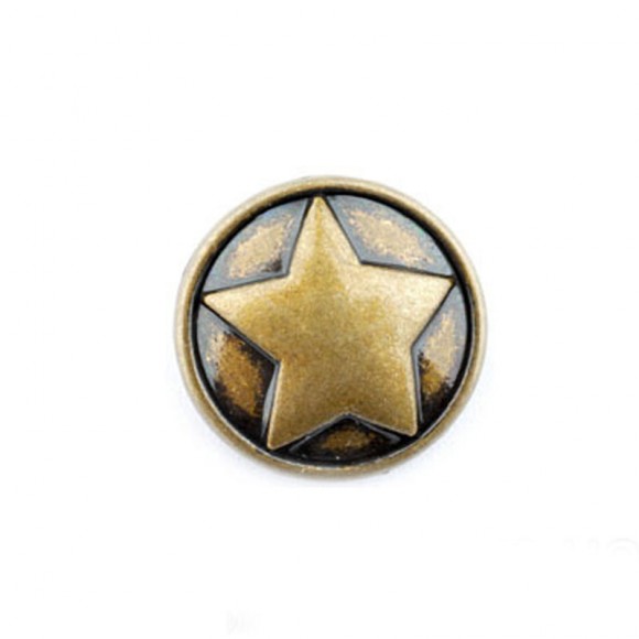 Кнопка для браслета Нуса (Noosa) — Звезда