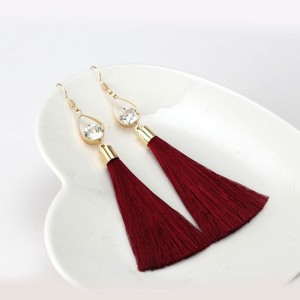 Серьги кисточки Капелька Серьги кисточки Капелька