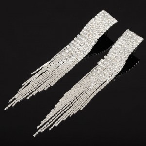 Вечірні сережки Кришталевий дощ Вечірні сережки Кришталевий дощ