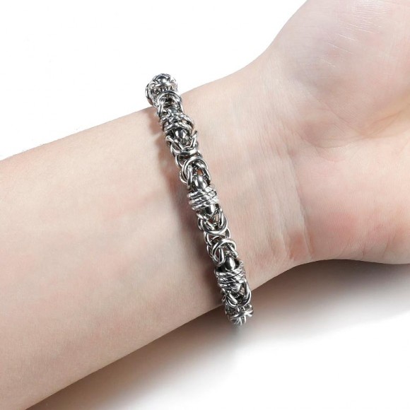 Браслет із сталі Візантійський