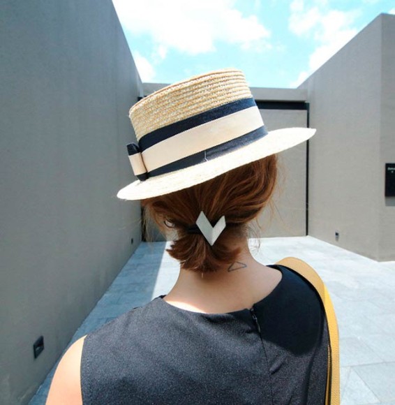 Резинка для волос металлическая стрела