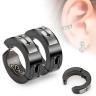 Мужские серьги клипсы Spikes Крест SFE-01012