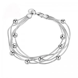 Браслет із кульками Ball посріблений Браслет із кульками Ball посріблений