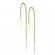Серьги протяжки из стали Кресты Spikes SE3968