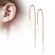 Серьги протяжки из стали Кресты Spikes SE3968