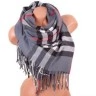 Шарф теплый в клетку Famo Burberry 
