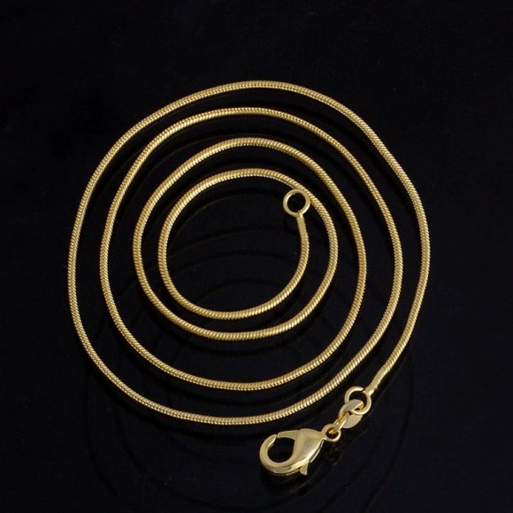 Ланцюжок Snake Змійка gold