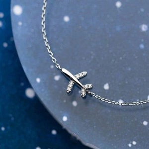 Браслет ланцюжок з Літаком Браслет ланцюжок з Літаком