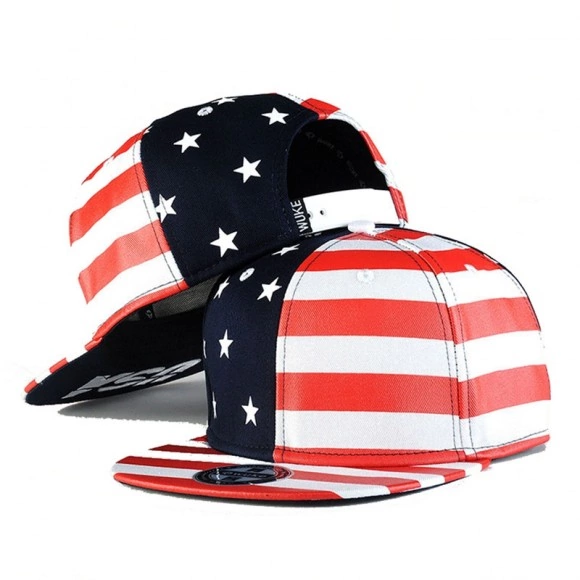 Кепка с прямым козырьком USA American flag