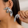 Серьги тропический цветок