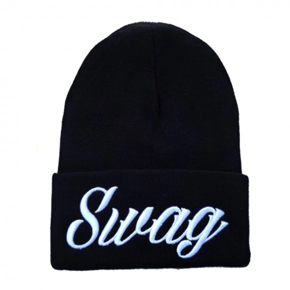 Шапка Swag чорного кольору