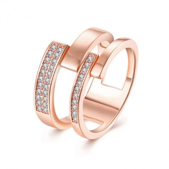 Кольцо Rose Gold