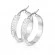 Серьги кольца из стали Spikes SE0280