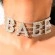 Чокер с кристаллами BABE