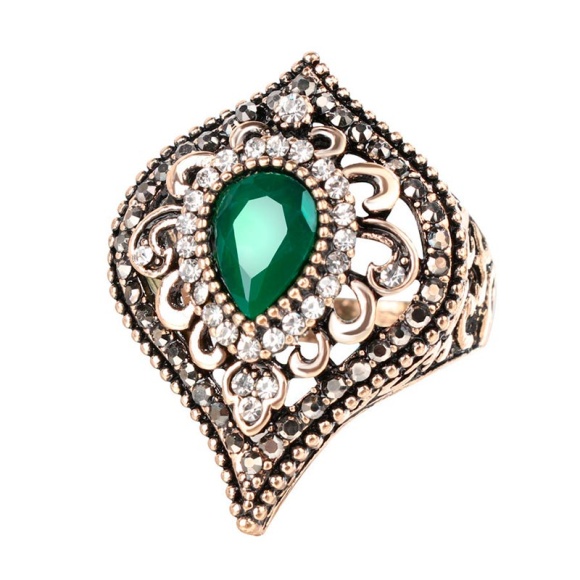 Каблучка в турецькому стилі Сяйво Гюльшан