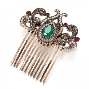 Гребень для волос Махидевран с камнем
