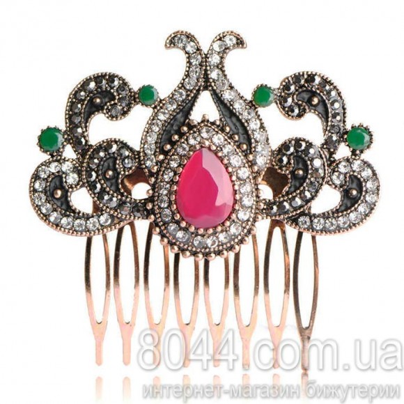 Гребень для волос Махидевран с камнем