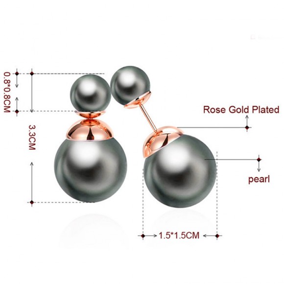 Сережки кульки в стилі Діор Luxury Сережки кульки в стилі Діор Luxury