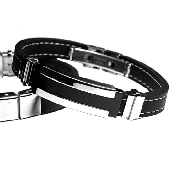 Браслет из каучука и стали Steel Rubber Браслет из каучука и стали Steel Rubber