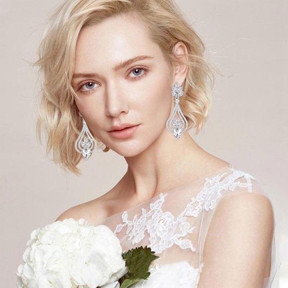 Вечерние серьги Джили Вечерние серьги Джили