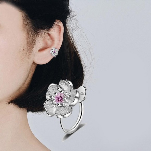 Кафф без проколу Квітка Flower