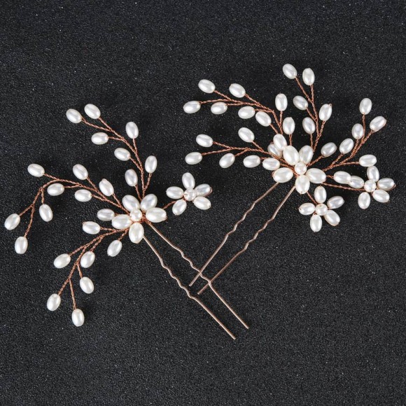 Набор шпильки и гребень для свадебной прически