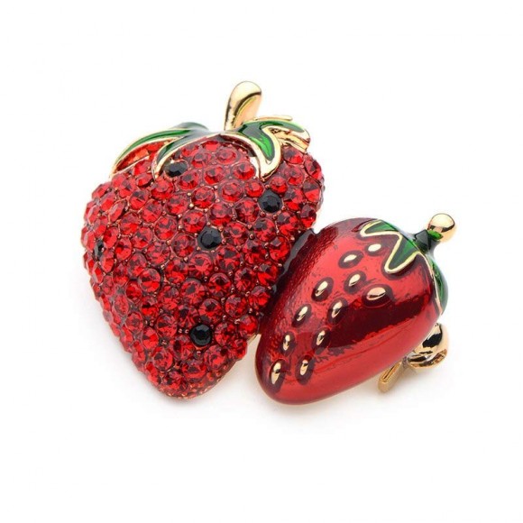 Брошка Полуниця Брошка Полуниця