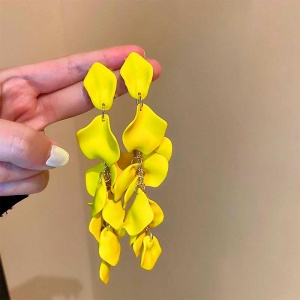 Длинные серьги Лепестки Длинные серьги Лепестки