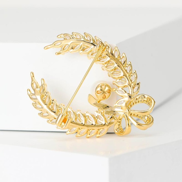 Брошь колосок пшеницы Крылья