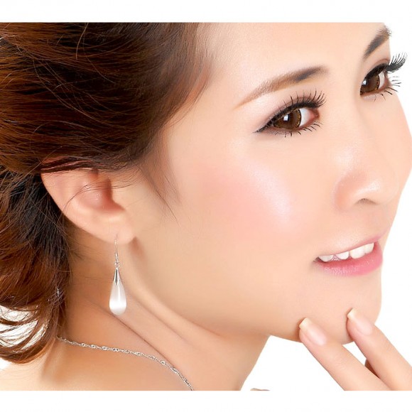 Серьги подвески Кошачий глаз Серьги подвески Кошачий глаз