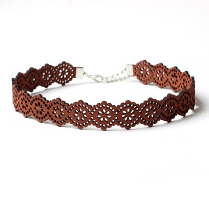 Замшевий чокер Орнамент Замшевий чокер Орнамент