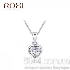 Кулон с цепочкой Сердце Roxi