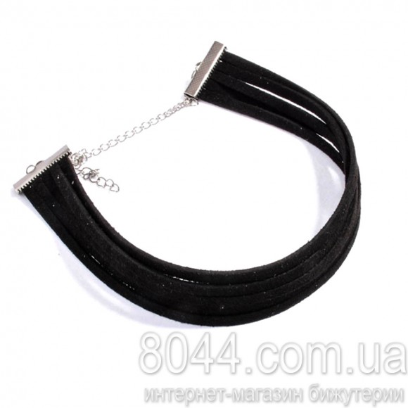 Замшевий чокер Смужки