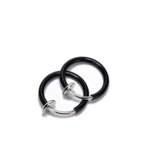 Сережки Пірсинг - обманка вухо ніс губа (2 шт)