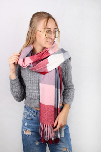 Жіночий шарф у клітку Collection