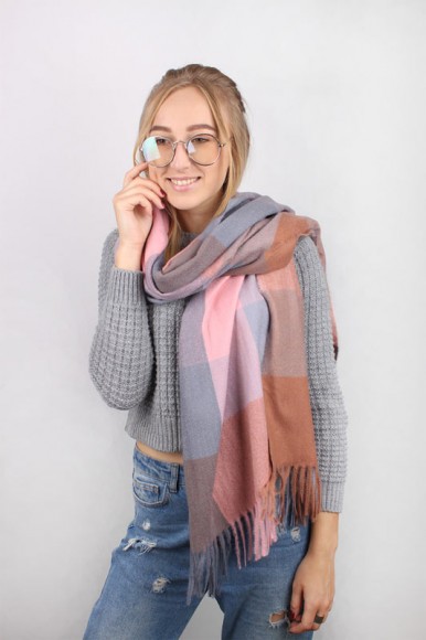 Жіночий шарф у клітку Collection