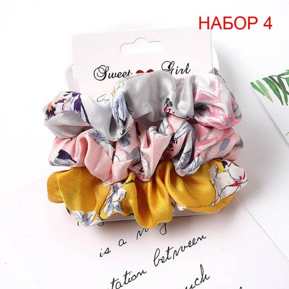 Набір гумок для волосся Асорті