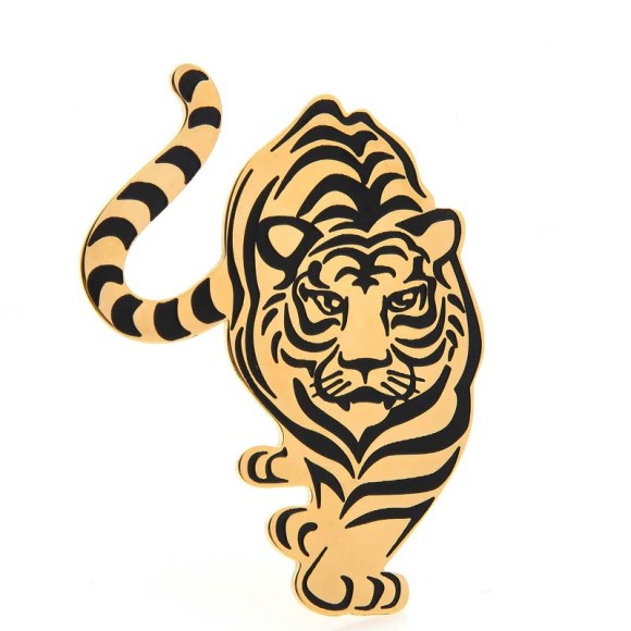 Брошь дикий Тигр
