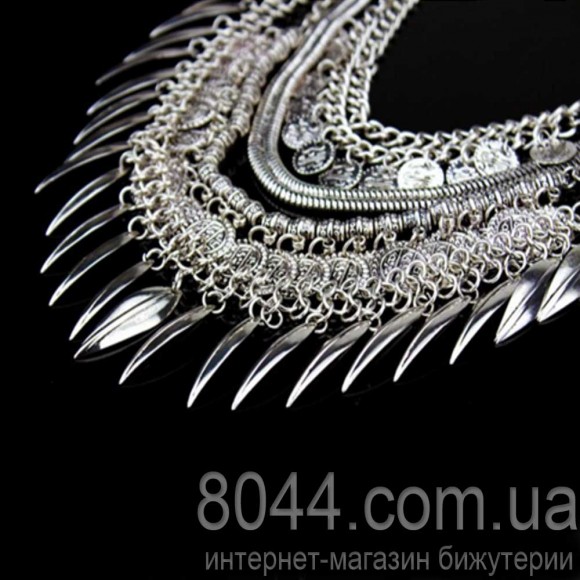 Колье с монетами Винтажное boho-style Колье с монетами Винтажное boho-style