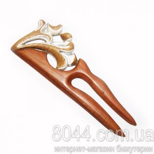 Шпилька для волосся з дерева Ажурна Шпилька для волосся з дерева Ажурна