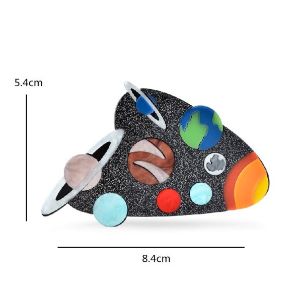 Брошь Космос