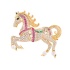 Премиум брошка грациозная Лошадь. Символ 2026 года