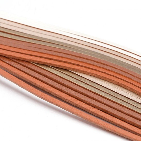 Женский кожаный браслет Полосы СТ