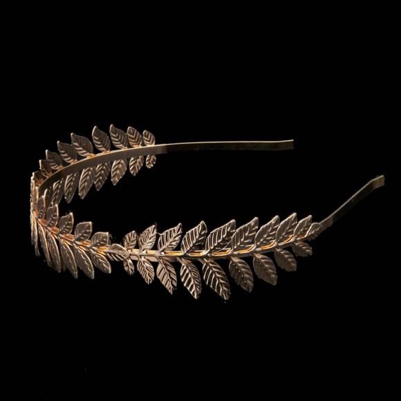 Обруч на голову листочки