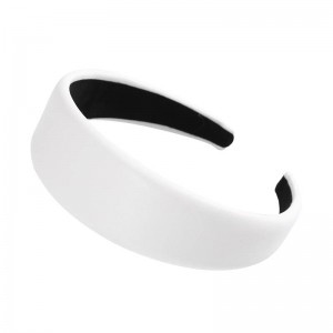 Обруч для волосся зі шкіри