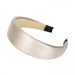 Обруч для волос из кожи