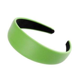 Обруч для волос из кожи