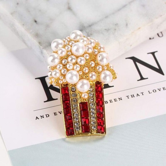 Брошь Попкорн Брошь Попкорн